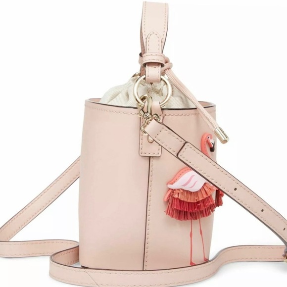 Kate spade bucket pippa flamingo by the pool bag - Picture 5 of 5